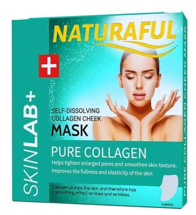 Naturafull SkinLab+ Pure Collagen Cheek Mask – Tighten Pores & Smooth Skin