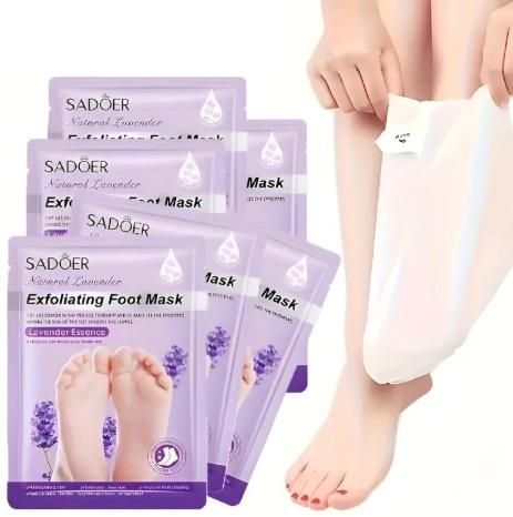 Lavender Exfoliating Foot Mask – Remove Dead Skin, Smooth & Moisturize Feet Customer Reviews