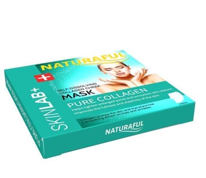 Naturafull SkinLab+ Pure Collagen Cheek Mask – Tighten Pores & Smooth Skin