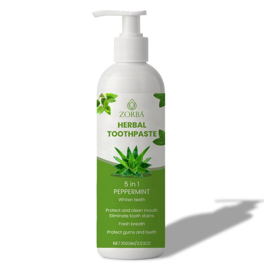 Zorba Herbal Toothpaste 5 in 1 (100gm)