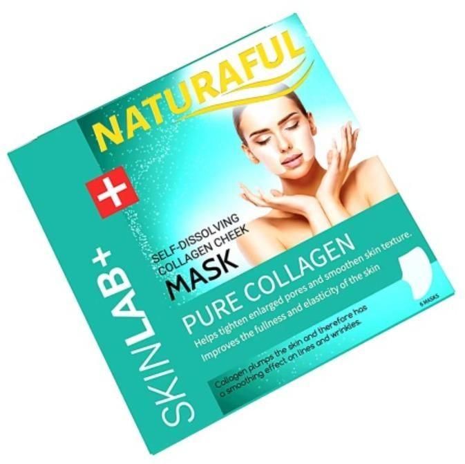 Naturafull SkinLab+ Pure Collagen Cheek Mask – Tighten Pores & Smooth Skin