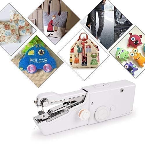 Stitch Handheld Cordless Portable Sewing Machine – Mini, Lightweight & Easy to Use (White)