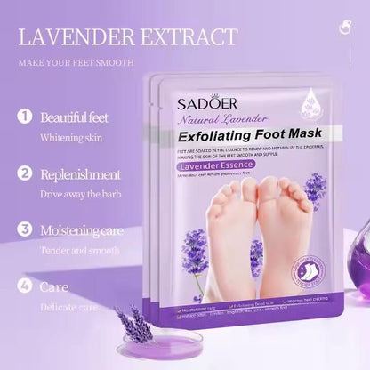 Lavender Exfoliating Foot Mask – Remove Dead Skin, Smooth & Moisturize Feet  Customer Reviews